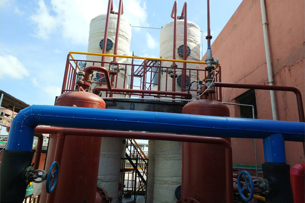 連云港某農化公司-在線檢測原料氣中 H2O 露點現場